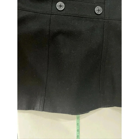 Nautica Double Breasted Peacoat Size 6 Mid Length Wool Blend Winter Notch Lapel - Picture 5 of 7